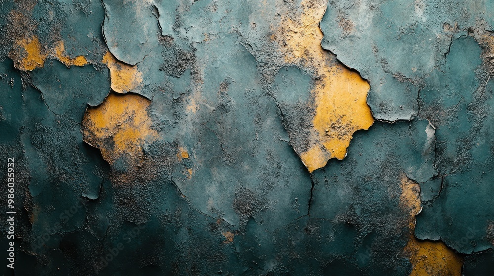 Abstract Peeling Paint Texture