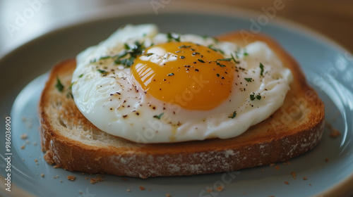 Perfect Poached Eggs on Toast 