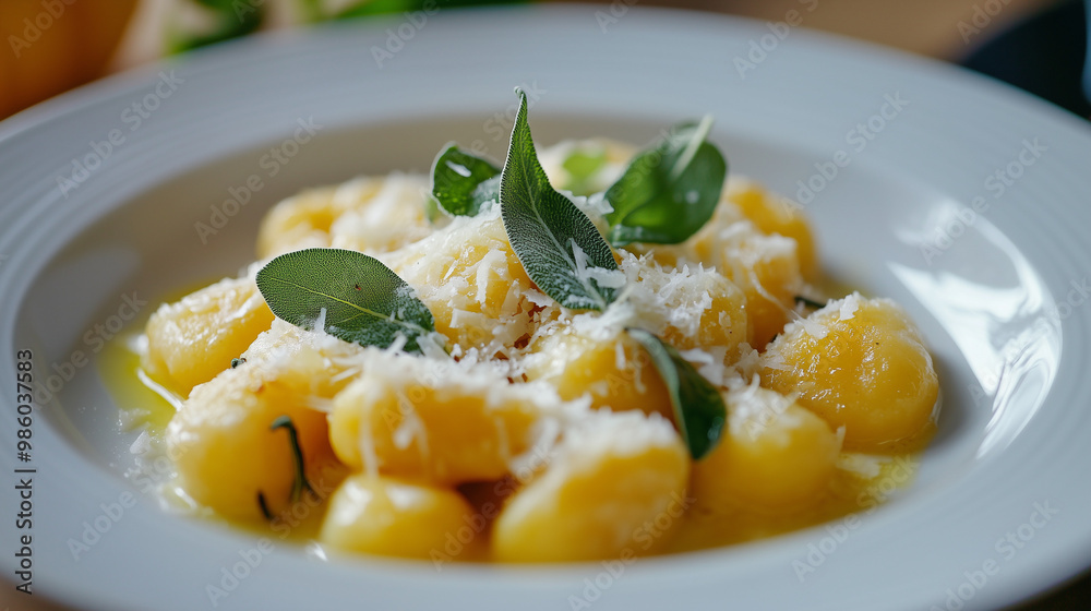 Pumpkin Gnocchi with Sage Butter and Parmesan Pumpkin Gnocchi with Sage Butter and Parmesan