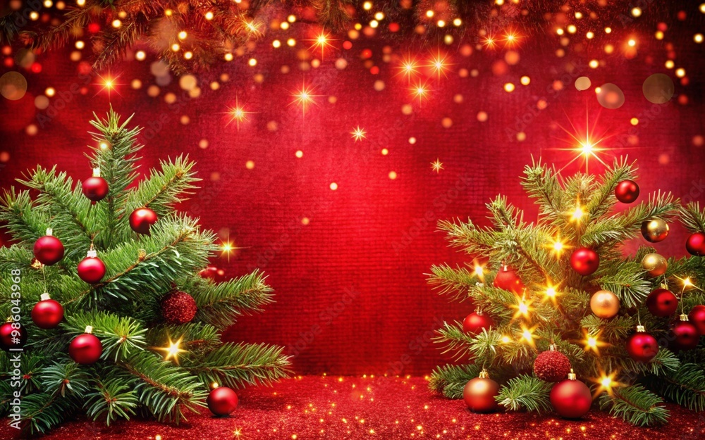 Christmas background with Christmas balls elements and decoration Christmas background with Christmas balls elements and decoration