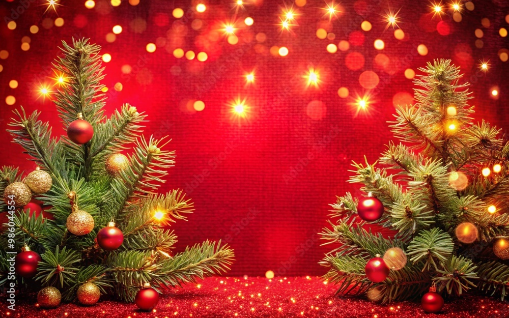Christmas background with Christmas balls elements and decoration Christmas background with Christmas balls elements and decoration