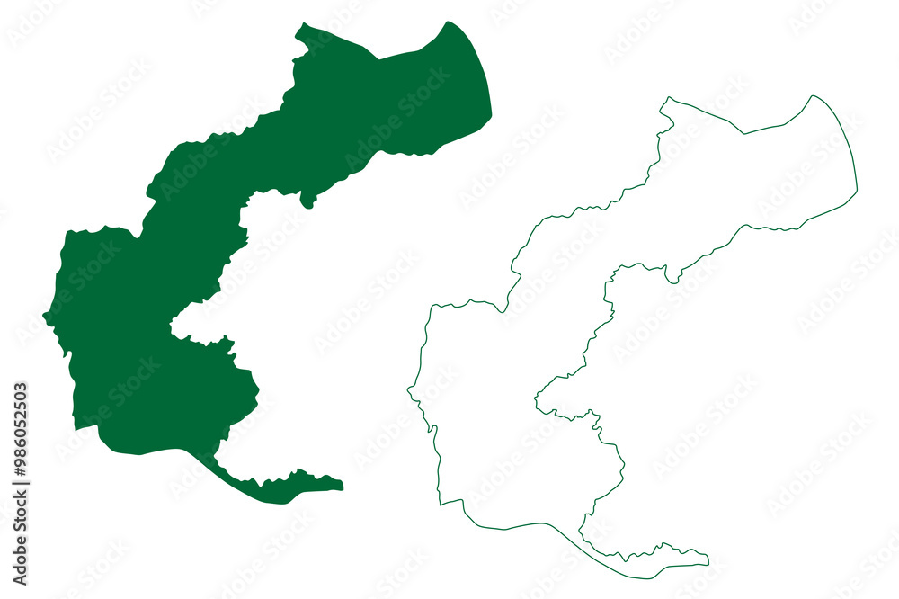 Muzaffarabad district (Jammu and Kashmir union territory, Republic of India, Islamic Republic of Pakistan) map vector illustration, scribble sketch Muzaffarabad map Muzaffarabad district (Jammu and Kashmir union territory, Republic of India, Islamic Republic of Pakistan) map vector illustration, scribble sketch Muzaffarabad map