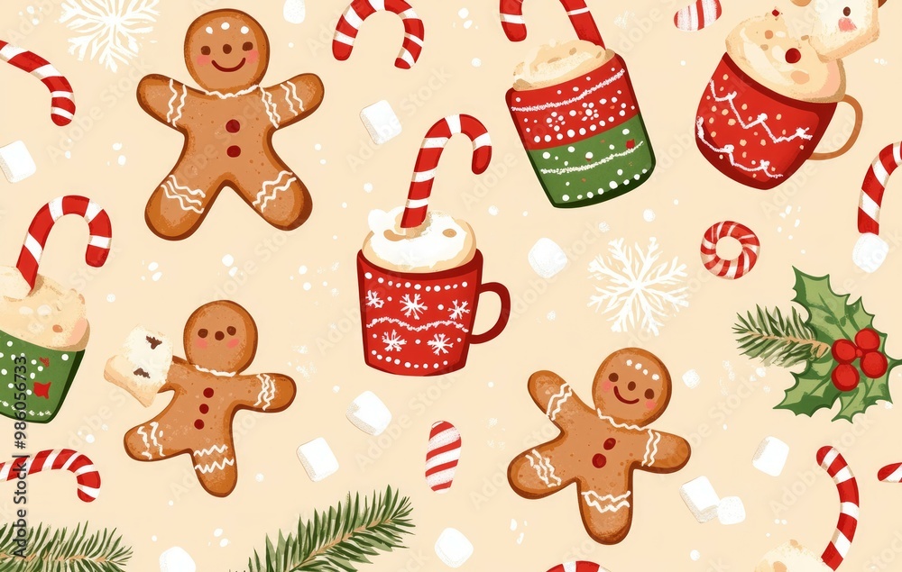 gingerbread cookies background gingerbread cookies background
