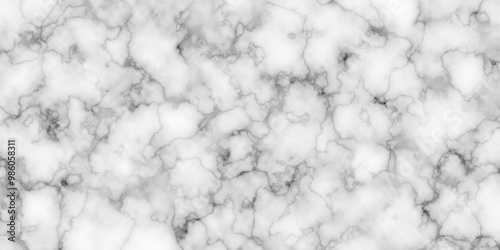 Abstract White and black Stone ceramic art wall interiors backdrop design. Close up white marble from table, Marble granite white background texture.