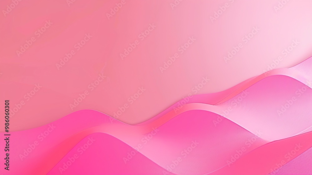 A beautiful gradient pink background material. The pink hues range from soft pastels to deeper tones. The material has a smooth texture and a subtle sheen. It could be used for various design projects