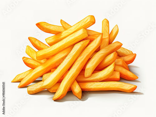 Unbelievable Free Photo French Fries Isolated