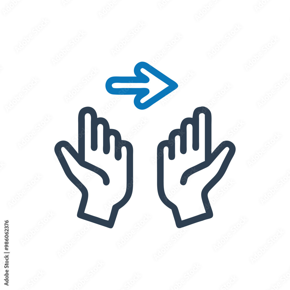 Hand Finger Pan Vector Icon, Hand swipe across icon, Hand Finger Select Move Vector Icon, Hand scrolling with two fingers icon Hand Finger Pan Vector Icon, Hand swipe across icon, Hand Finger Select Move Vector Icon, Hand scrolling with two fingers icon