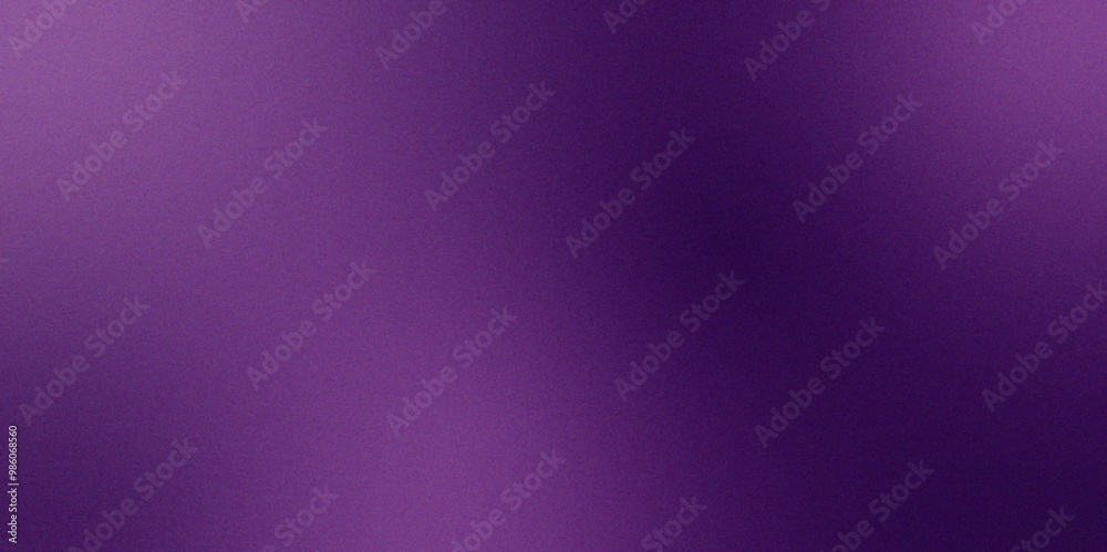 purple grainy background noisy color gradient banner dark textured poster header cover backdrop design. Purple color gradient background with smooth noise texture. Elegant background for a brand book.