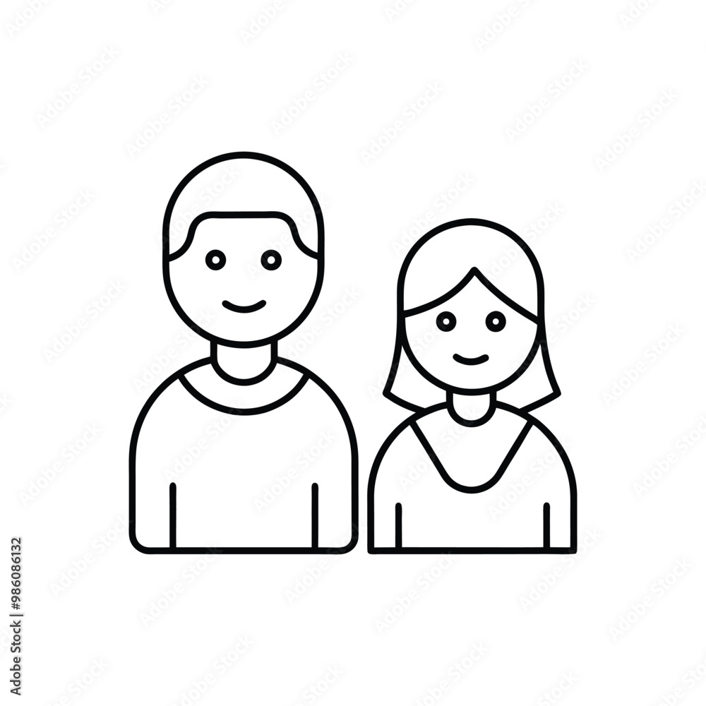 Boy Girl Icon Boy and girl students icon Man Woman Icon Boy Girl Icon Boy and girl students icon Man Woman Icon