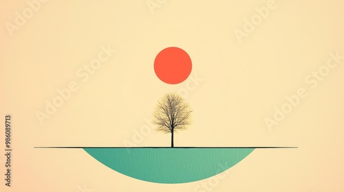 Abstract digital art symbolizing the balance between growth, credit, and inflation