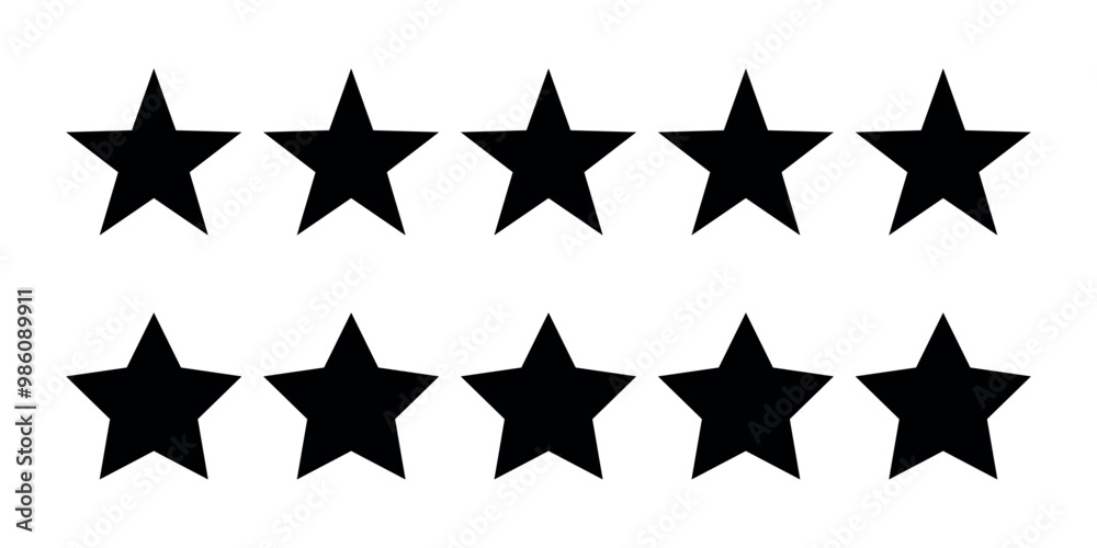 Customer Reviews. Five Star Rating. A rating of the quality of the product.