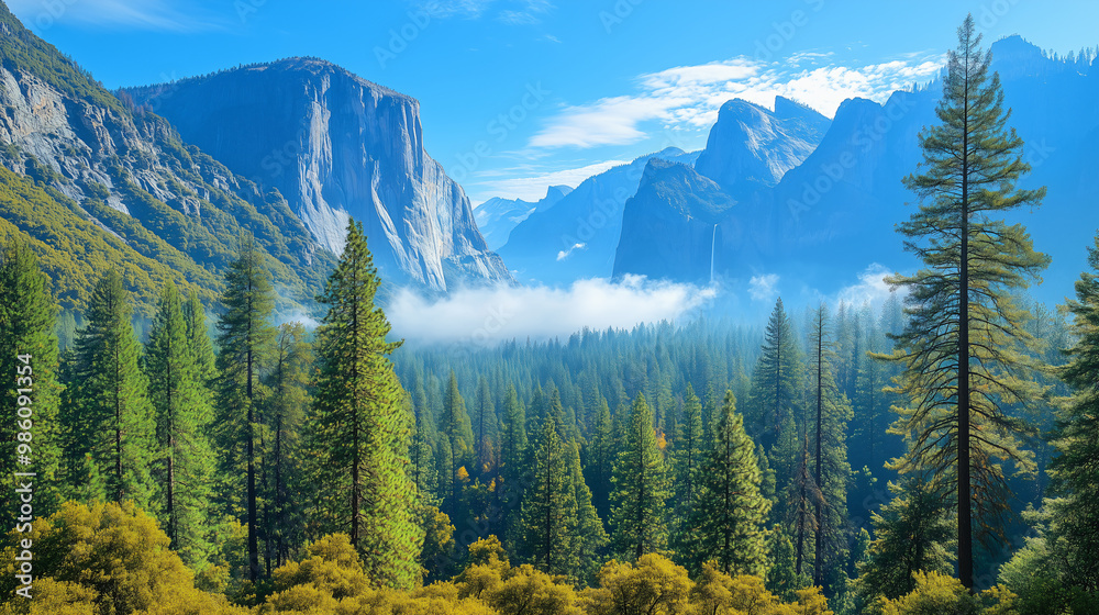 Yosemite Valley Vista: Majestic Mountain Wilderness Unveiled Yosemite Valley Vista: Majestic Mountain Wilderness Unveiled
