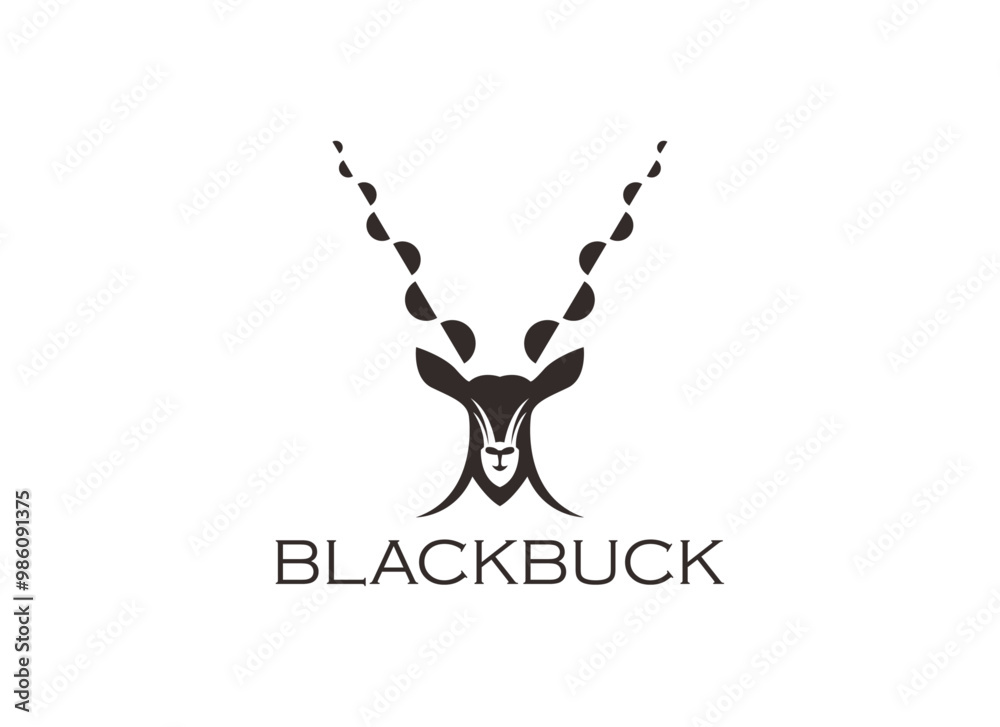 Blackbuck Logo Design Vector Graphics Blackbuck Logo Design Vector Graphics
