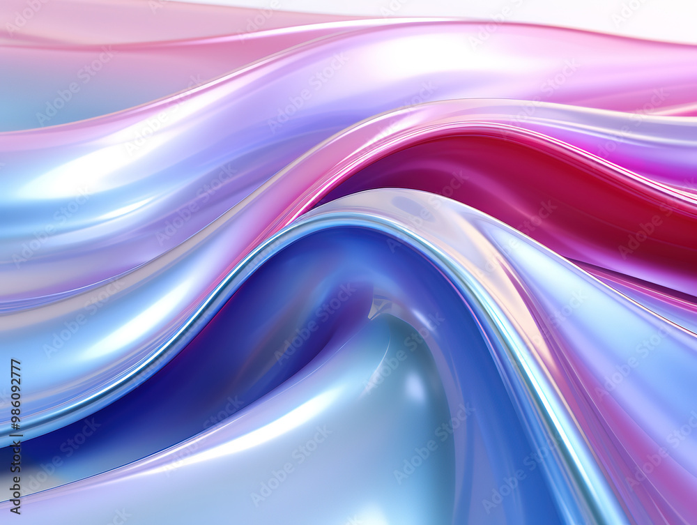 Fototapeta premium Generous A vibrant futuristic abstract gradient background