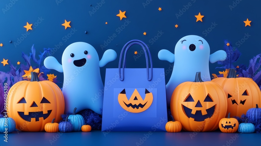 Halloween sale promotion poster Halloween sale promotion poster