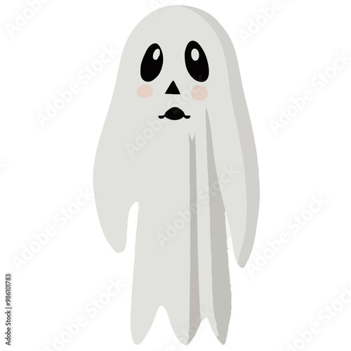 simple halloween ghost