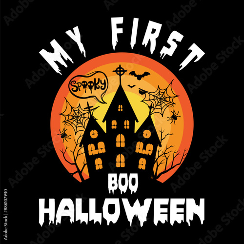 Halloween t-shirt design SVG