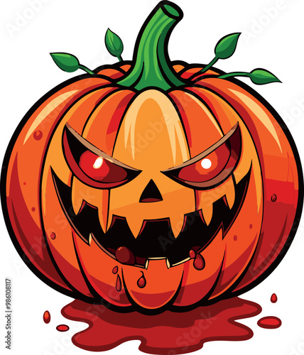 halloween pumkin clip art vector