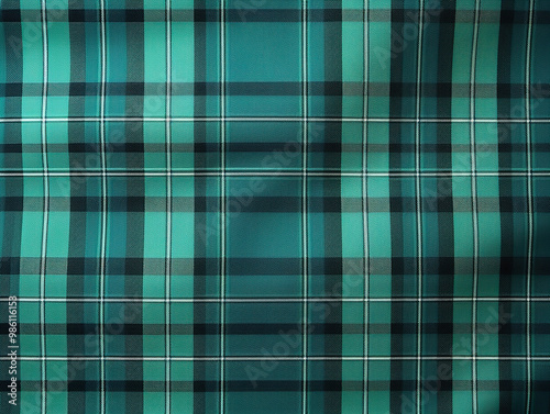 Wonderful Background of green plaid, checkered, tartan pattern