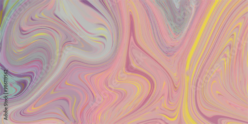 Abstract Multicolor Silk & Satin Texture Seamless Flowing Soft Waves & Swirls Pattern Portrays Light and Motion Background for Website, Fabric Printing, Brochures, & Luxury/Premium Packaging