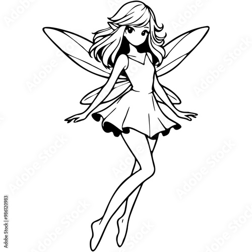 Sprite Fairy Illustration.