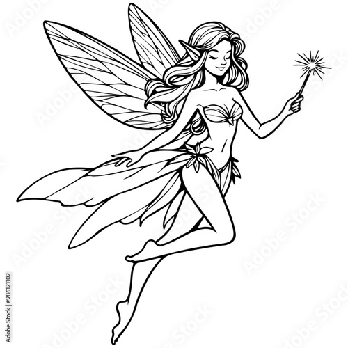 Sprite Fairy Illustration.