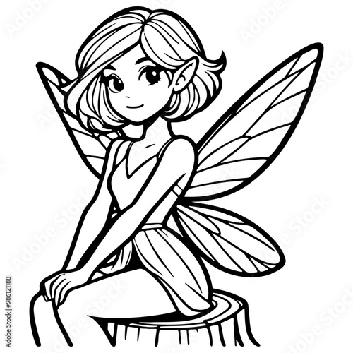 Sprite Fairy Illustration.