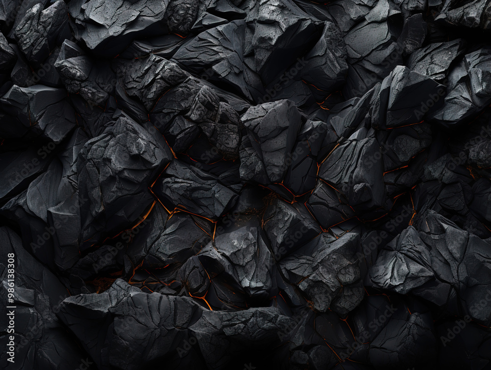 Outstanding Image of raw coal, showcasing its natural texture Outstanding Image of raw coal, showcasing its natural texture