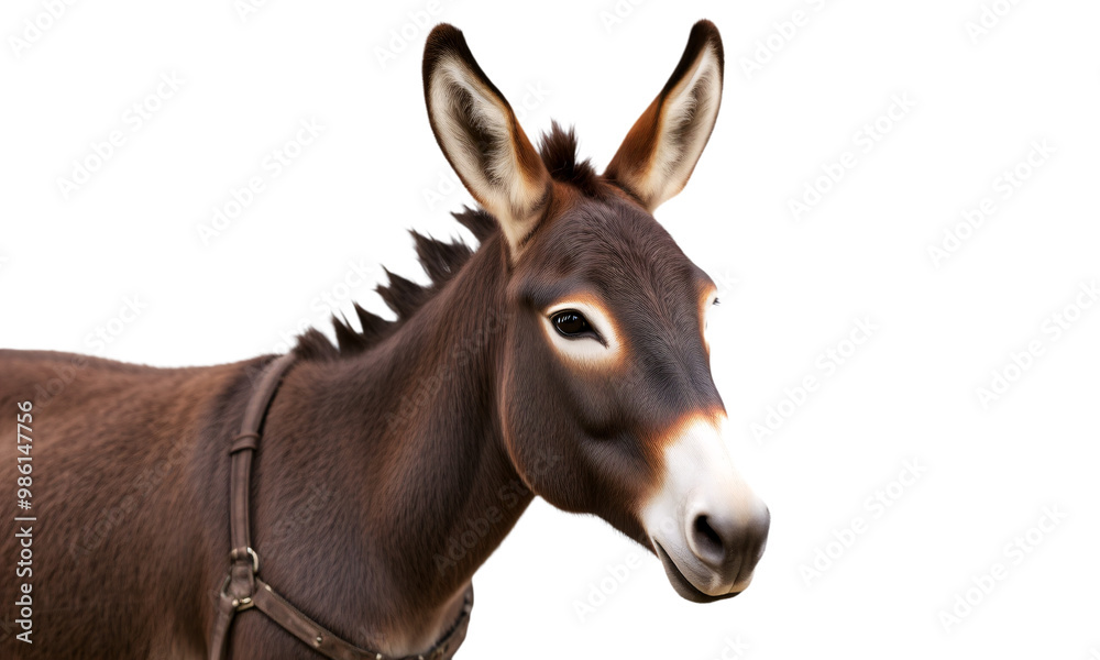 donkey isolated on transparent background donkey isolated on transparent background