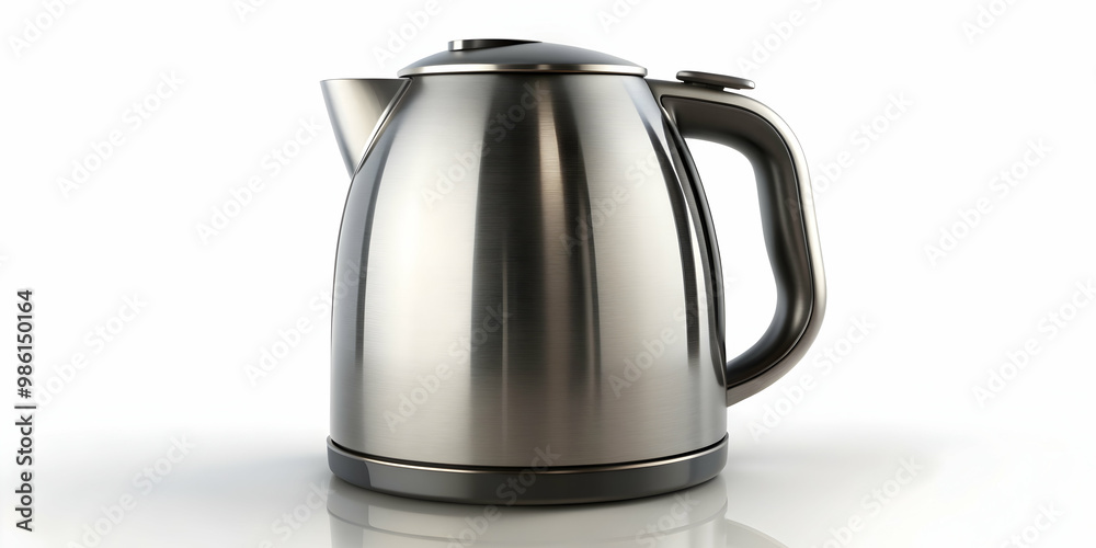 render of a modern kettle against an isolated white background, render, kettle, isolated, white background render of a modern kettle against an isolated white background, render, kettle, isolated, white background