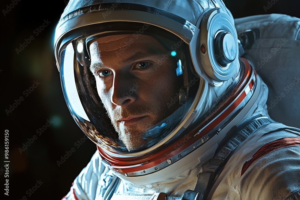 astronaut floating in outer space nebula galaxy stars background animation -- 4k new stock video footage . Beautiful simple AI generated image astronaut floating in outer space nebula galaxy stars background animation -- 4k new stock video footage . Beautiful simple AI generated image