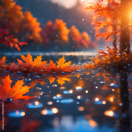 Obraz na płótnie Automne w salonie