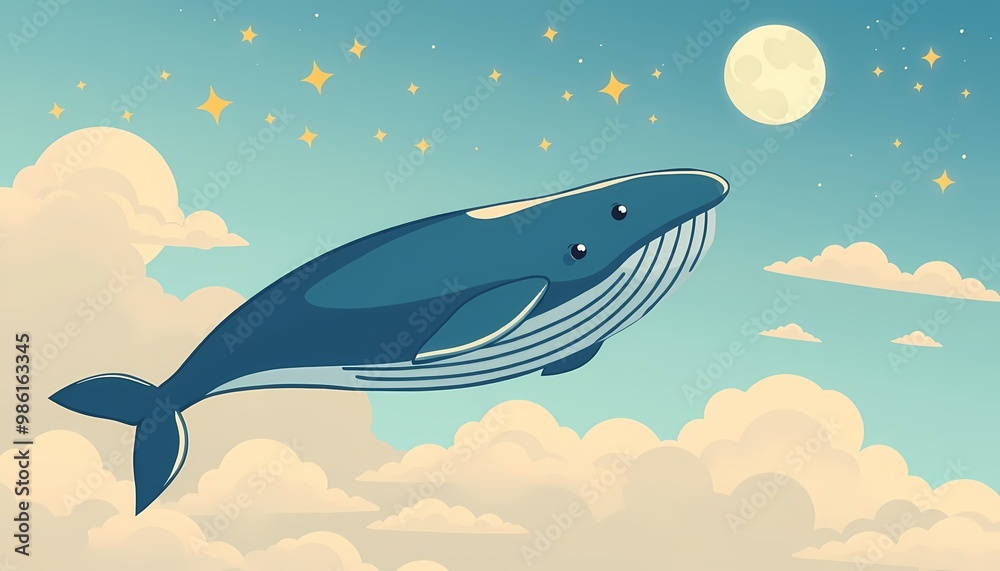 Fototapeta premium illustration of a fish