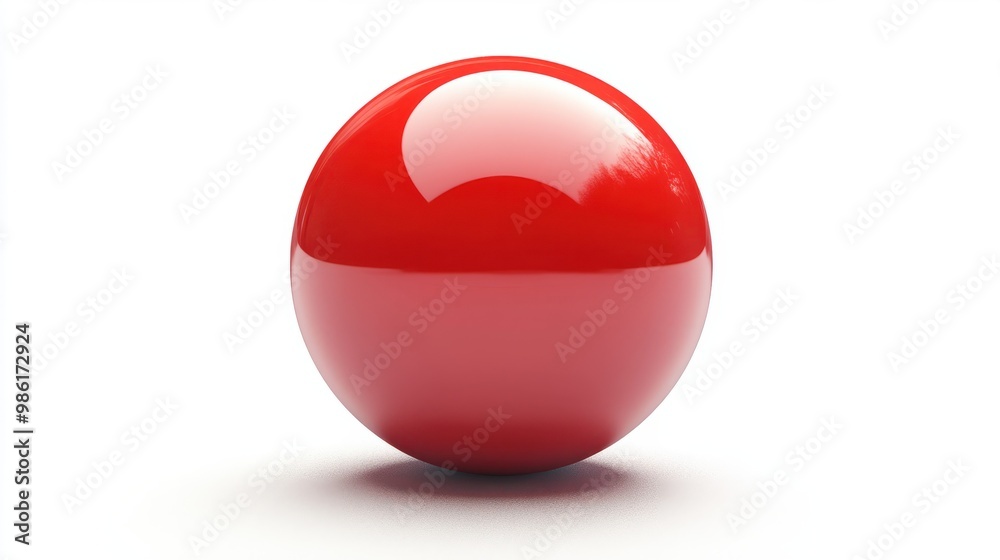 red ball isolated on white background red ball isolated on white background