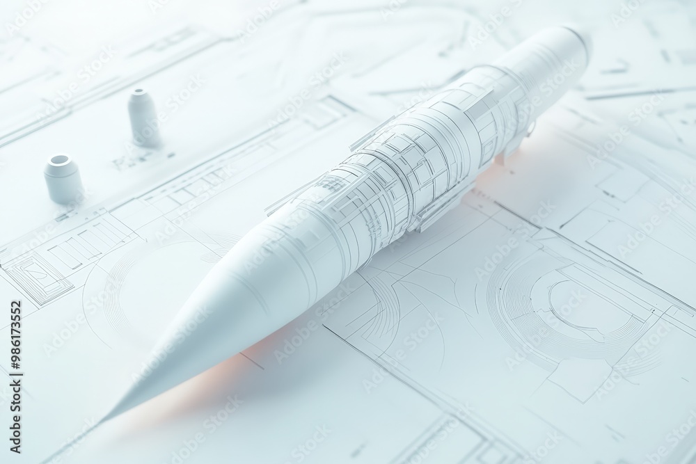 The school year has begun. An alarm clock, a book, and a rocket - 3D rendering.. Beautiful simple AI generated image The school year has begun. An alarm clock, a book, and a rocket - 3D rendering.. Beautiful simple AI generated image