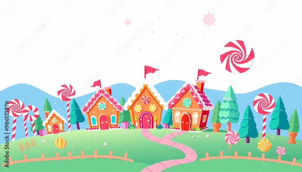 Obraz premium background with colorful splashes