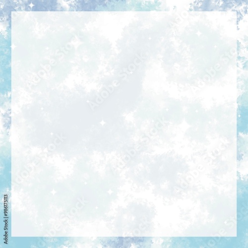 Wallpaper Mural blue christmas background Torontodigital.ca