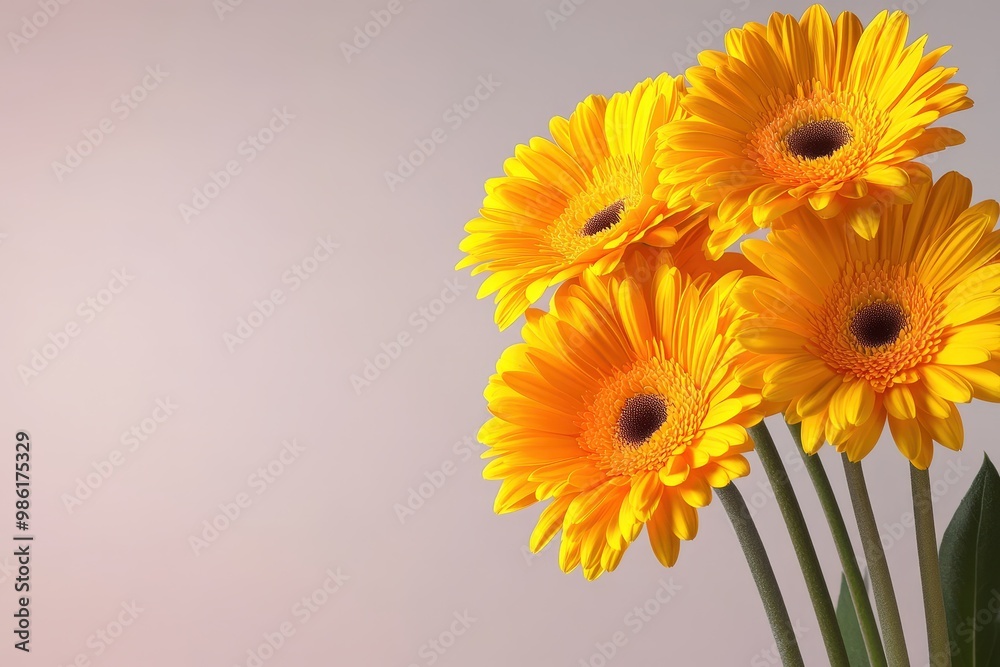 Abstract -rendered flower field scene with stylized flowers in a spring background, , abstract. Beautiful simple AI generated image Abstract -rendered flower field scene with stylized flowers in a spring background, , abstract. Beautiful simple AI generated image