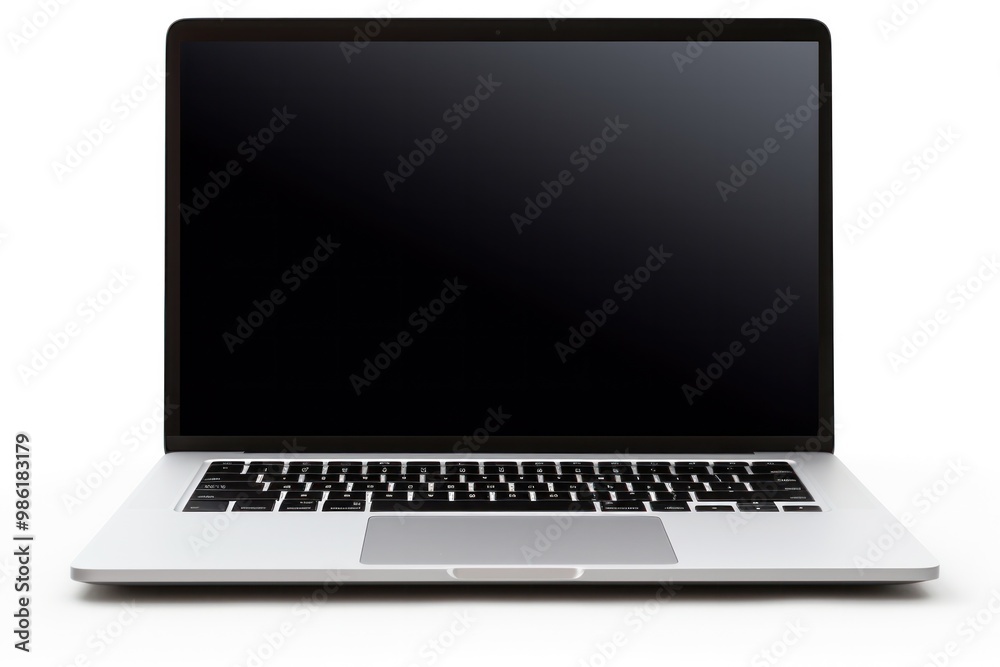 A sleek, modern laptop with a minimalist design A sleek, modern laptop with a minimalist design