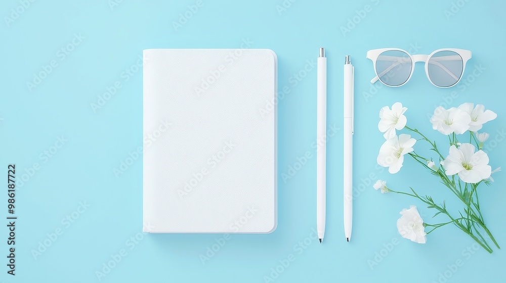 Modern Minimalist Branding Identity, featuring a Nova blue background, clean geometric design, high detail and quality, capturing a contemporary pop art aesthetic. Modern Minimalist Branding Identity, featuring a Nova blue background, clean geometric design, high detail and quality, capturing a contemporary pop art aesthetic.