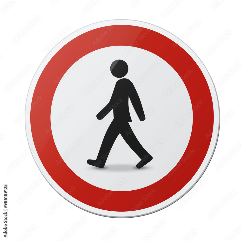 Traffic signs on transparent background Traffic signs on transparent background