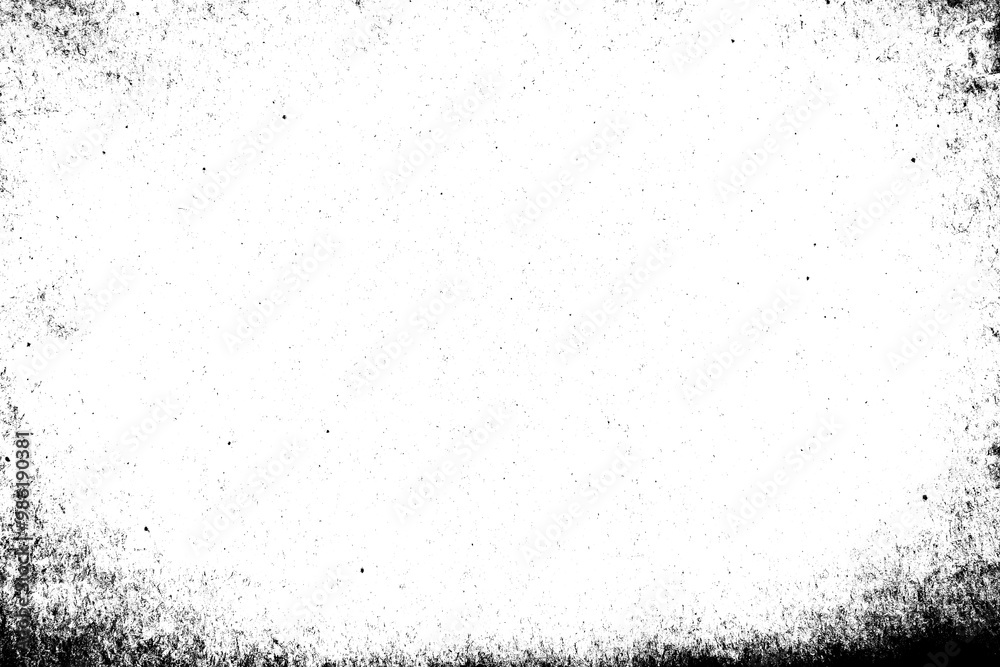Abstract grunge black and white distressed texture background