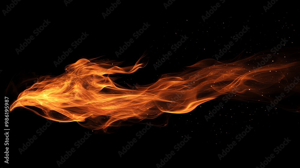 A vibrant flame dances in the darkness, showcasing vivid orange hues and a mesmerizing flow, perfect for dynamic designs. A vibrant flame dances in the darkness, showcasing vivid orange hues and a mesmerizing flow, perfect for dynamic designs.