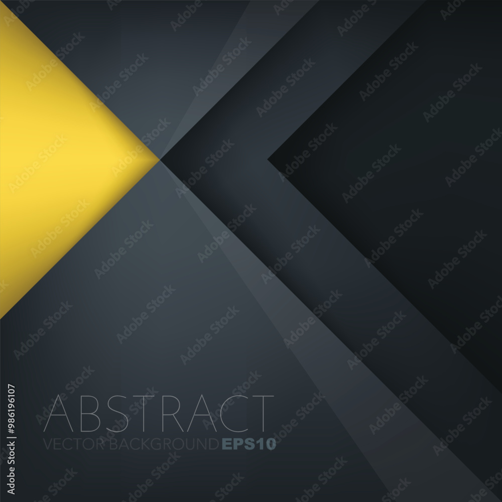 Fototapeta premium graphic geometric triangle overlap vector layer background for text and message design