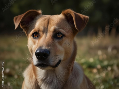 portrait of a dog