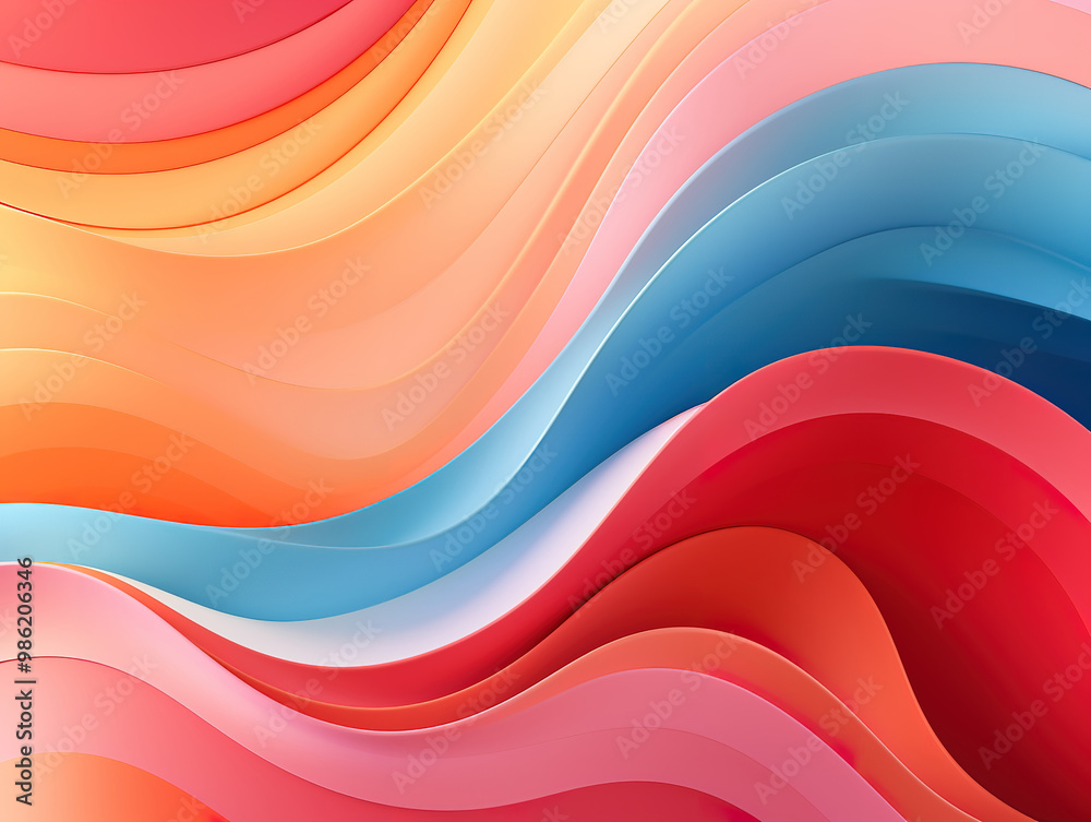 Wonderful Vibrant swirls of abstract colors in motion Wonderful Vibrant swirls of abstract colors in motion