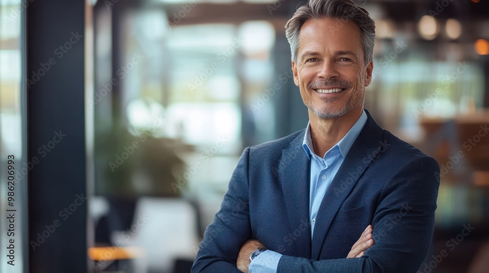 smiling mid aged business man executive standing in office, mature confident professional manager, confident businessman investor looking at camera, portrait smiling mid aged business man executive standing in office, mature confident professional manager, confident businessman investor looking at camera, portrait