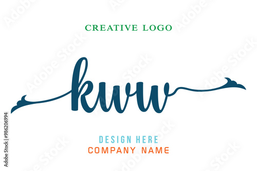 KWW lettering logo is simple, easy to understand and authoritative