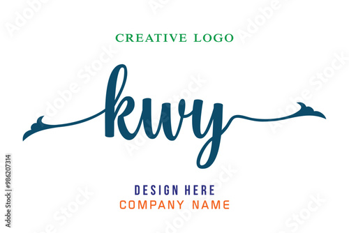 KWY  lettering logo is simple, easy to understand and authoritative