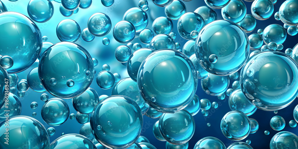 Abstract render of bubbles in aqua blue background, abstract,render, bubbles, aqua, blue, background, vibrant, colorful, liquid Abstract render of bubbles in aqua blue background, abstract,render, bubbles, aqua, blue, background, vibrant, colorful, liquid